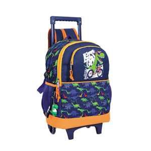 MOCHILA/MORRAL GRANDE CON RUEDAS DINO BIKE